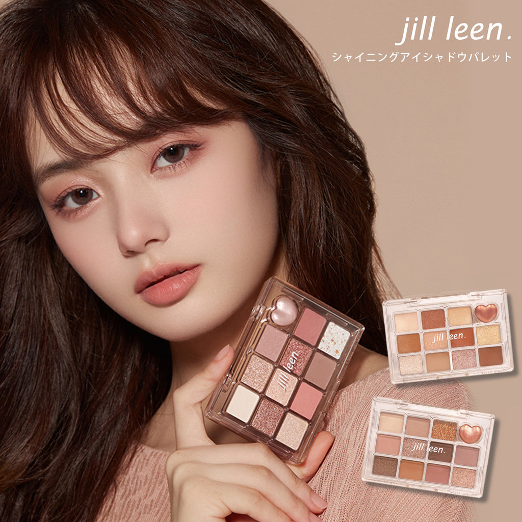 jill leen. ジルリーン シャイニングミニアイシャドウパレット HT 12色