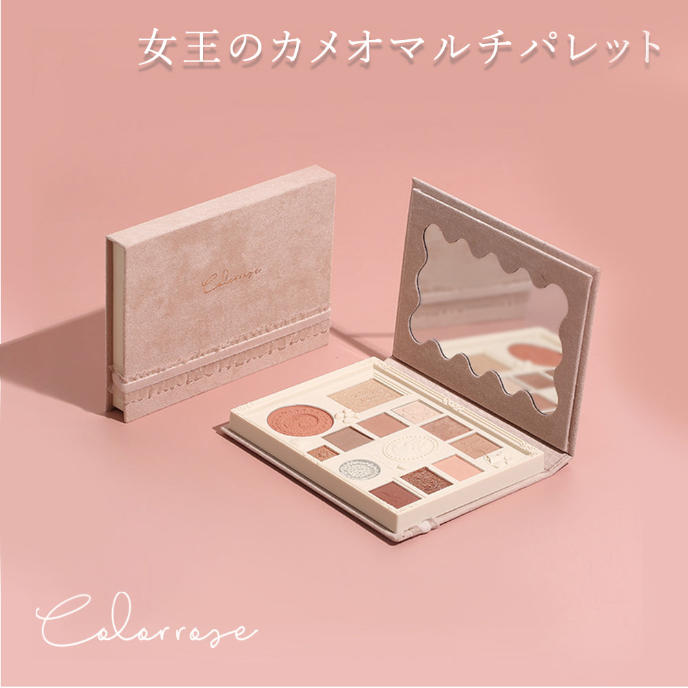 COLORROSE 女王のカメオマルチパレット – COSME DELi